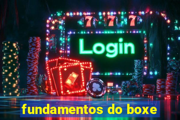 fundamentos do boxe